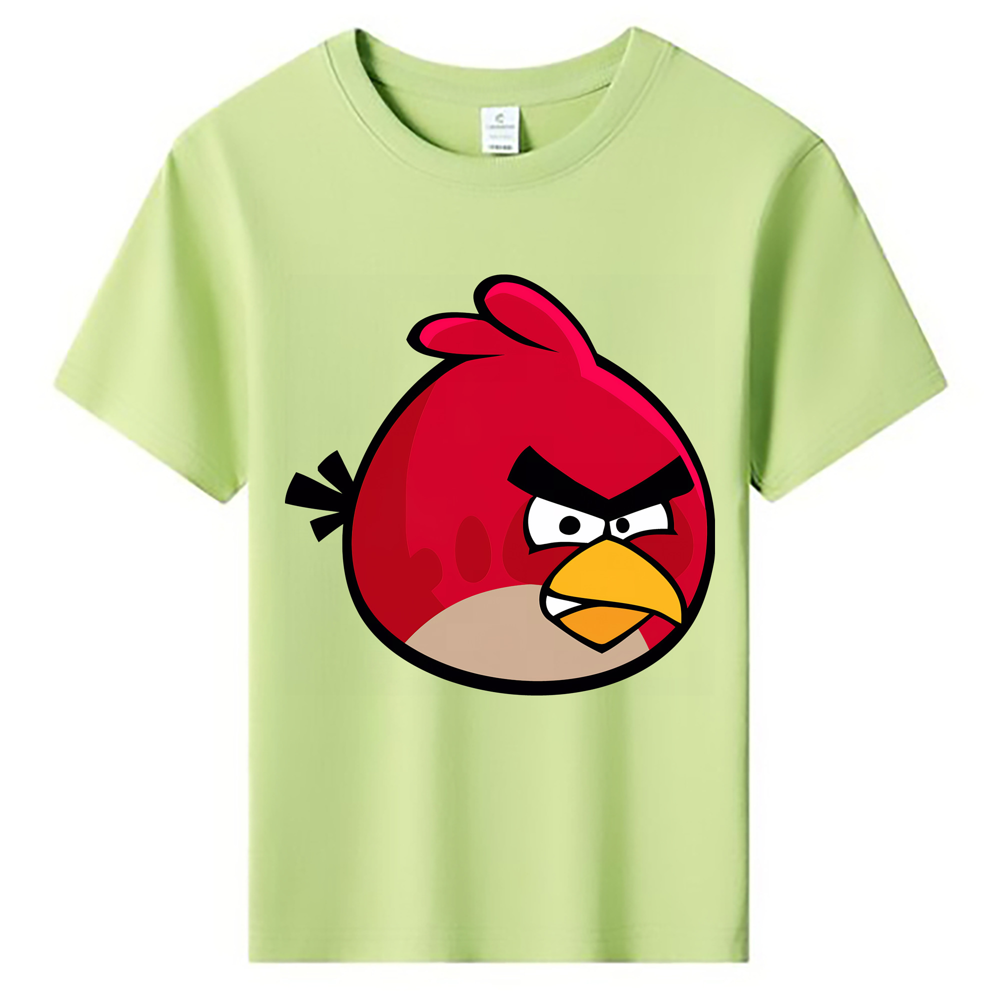 （画像用） Angry Birds アングリーバード 綿100％キッズTシャツ（フロントプリント）